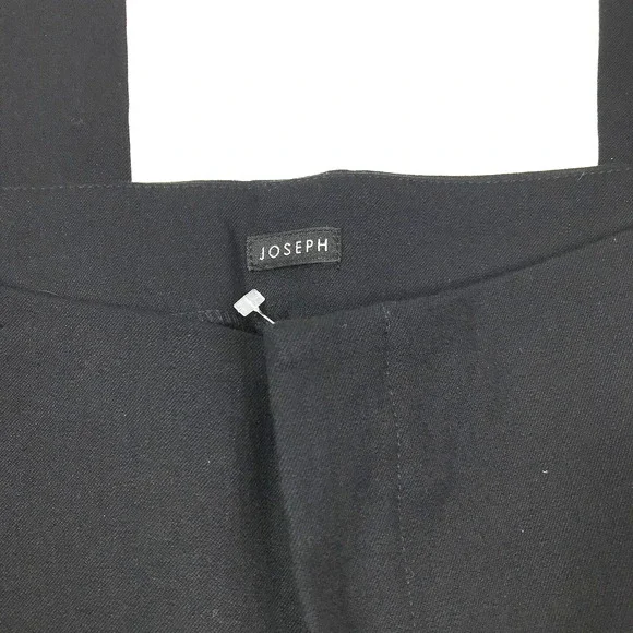 Joseph black trouser pants sz l - Picture 2 of 6